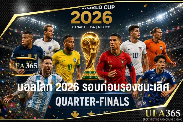 บอลโลก 2026 รอบก่อนรองชนะเลิศ เส้นทางสู่รอบ 8 ทีม และทีมเต็งที่น่าจับตา