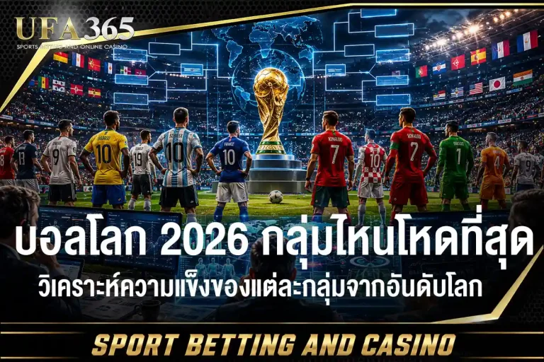 บอลโลก 2026 กลุ่มไหนโหดที่สุด วิเคราะห์ความแข็งของแต่ละกลุ่ม