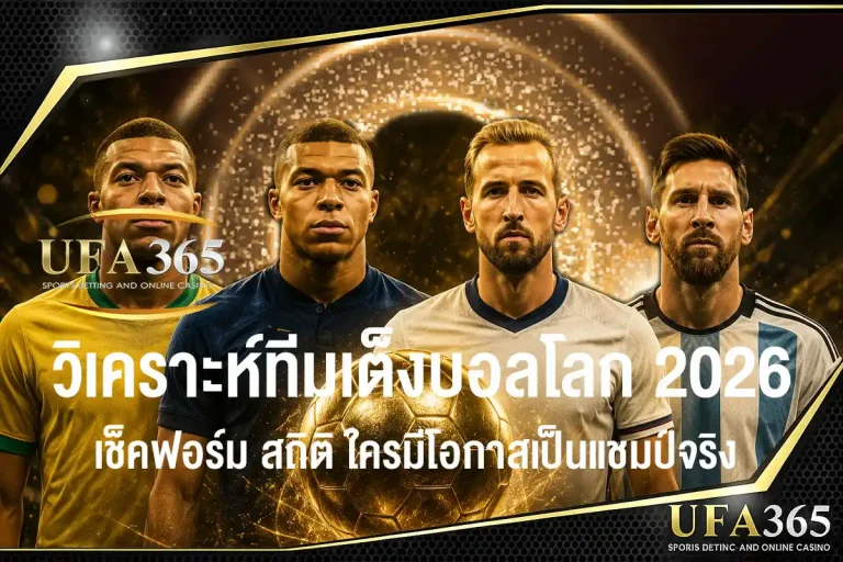 วิเคราะห์ทีมเต็งบอลโลก 2026 อัปเดตล่าสุด พร้อมสถิติและแนวโน้มแชมป์