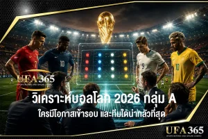 วิเคราะห์บอลโลก 2026 กลุ่ม A ใครมีโอกาสเข้ารอบ